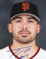 TYLER CYR SAN FRANCISCO GIANTS SIGNED AUTOGRAPHED POSED 8X10 PHOTO W/COA 