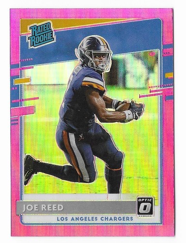 Joe Reed 2020 Donruss Optic Rated Rookie Pink Prizm #196 Parallel ...