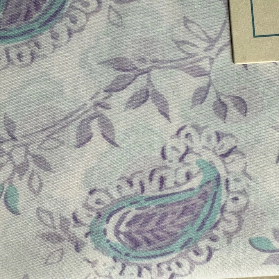 NWT Pottery Barn Kids LARA  Paisley Duvet Cover Twin Foto 2 de 4