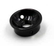 Quality Tele Jack Plate  Socket BLACK for style Telecaster Guitar Metric Size