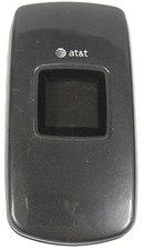 Pantech Breeze C520 - Gray and Silver  AT T  Cellular Flip Phone