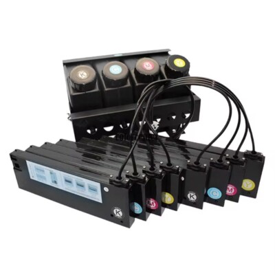 Universal CISS 4+8 Bulk UV Ink Tank Supply System for Digital UV Flatbed Printer