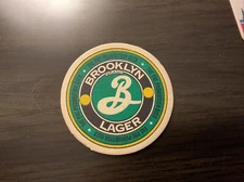 Brooklyn Lager Brewery Beer Coaster, Brooklyn, NY