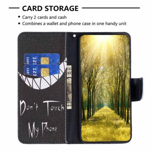 Funda protectora abatible de cuero para Honor 90 Lite Huawei Mate 60 Pro - Imagen 23 de 44