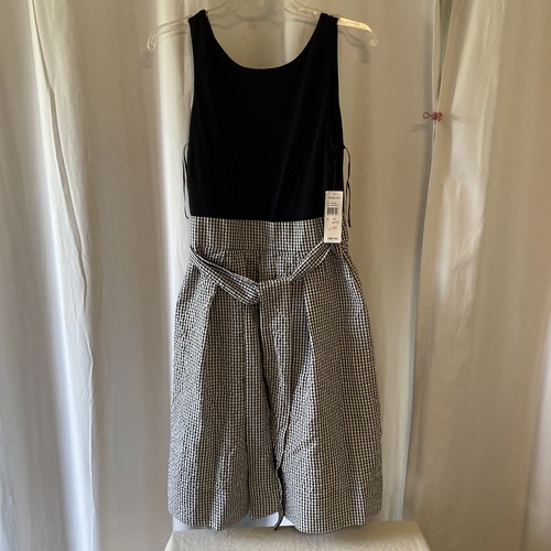 Signature By Robbie Bee Size 8 Gingham Pattern New With Tags