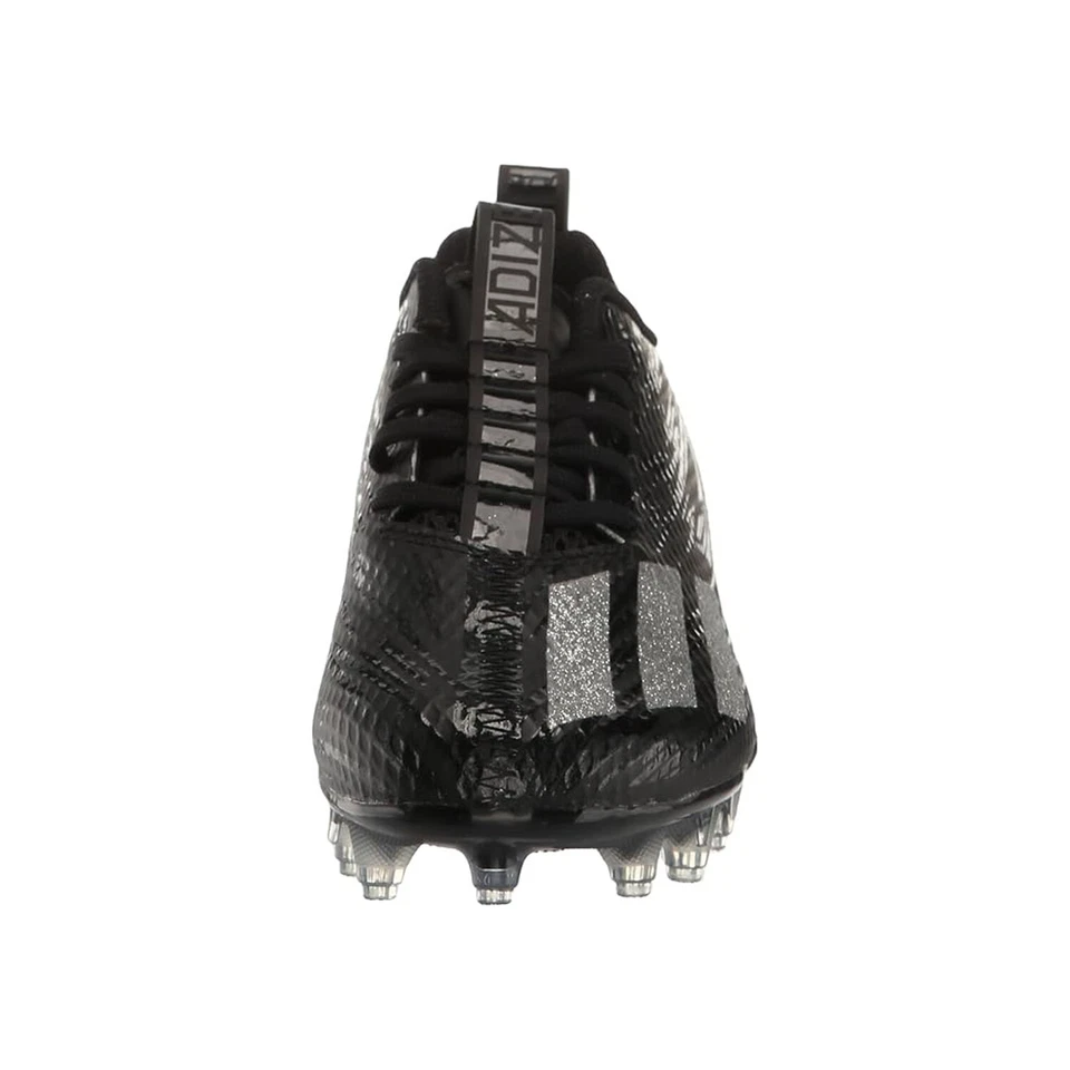 Adidas Adizero Spark Junior Inline Cleats - Black/Metallic - Image 2 of 4