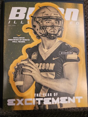 Cam Miller Bison Illustrated Magazine. North Dakota State Bison ...