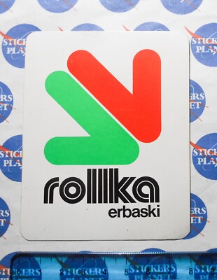 VINTAGE STICKER STICKER STICKER SPORT SKI SCI ROLLKA ERBASKI