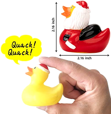 Christmas 24 Days Countdown Advent Calendar 24 Rubber Ducks Kids Toy Gift  Bath | eBay