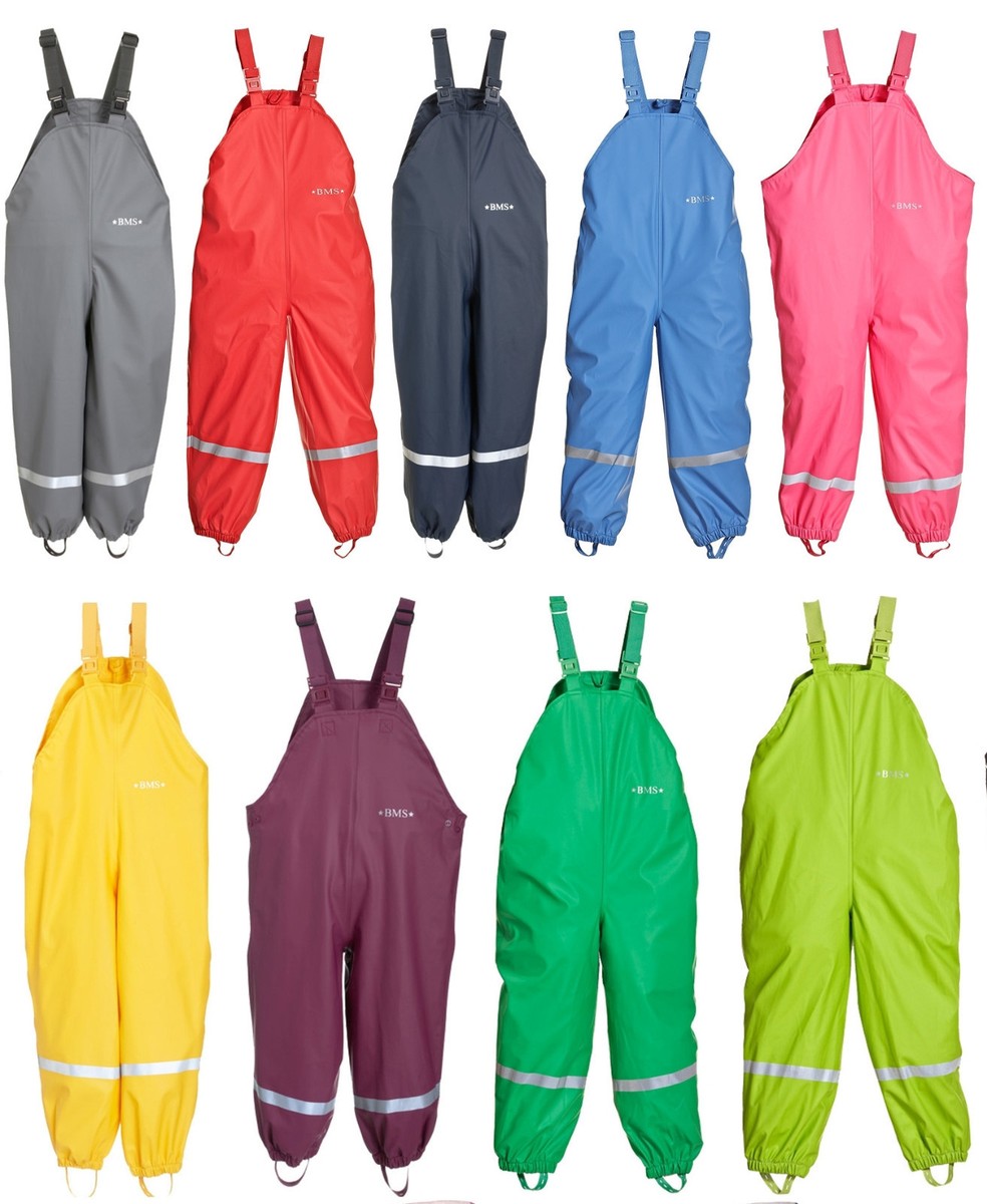 Buddelhose Regenkleidung 134 Kinder Regenhose BMS