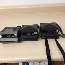 Vintage Lot Of 3 Polaroid Spectra AF System Instant Film Camera Untested HD16