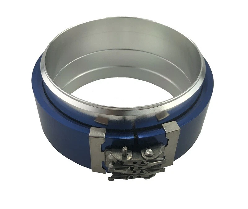 Quick release CLAMSHELL Pegasus Wiggen Clamp Blue Flange For 3.0