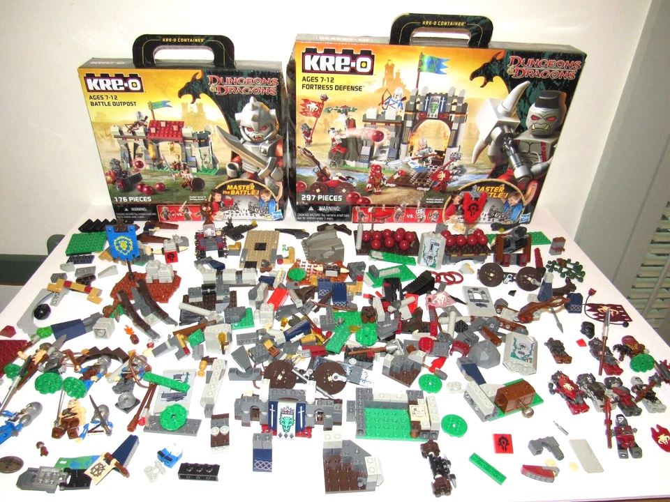 4 Kre-o 孩之宝龙与地下城大量兽人堡垒防御战斗前哨 — 第 4/4 张图片