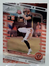 2024 PANINI ABSOLUTE JERMAINE BURTON ROOKIE FOOTBALL CARD BENGALS NFL topps 166