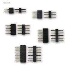 Miniuatur Steckverbinder, Mini Stecker & Buchse RM 1,00 mm, 10/20/50/100 Paar