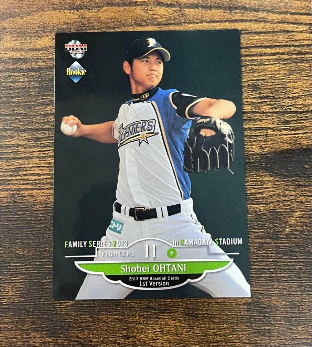 Shohei Ohtani 2013 BBM 1st Version Kamagaya Stadium RC Shohei Ohtani 2013 BBM 1st Version Kamagaya Stadium RC