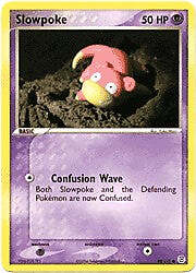 Pokemon EX Fire Red & Leaf Green  80/112 Slowpoke Card