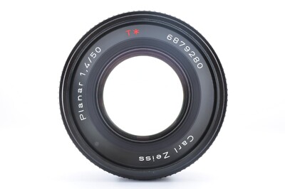 Contax Carl Zeiss Planar T* 50mm f1.4 MMJ MF Lens for C/Y