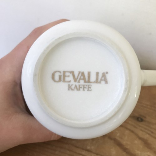 Pair Gevalia Kaffe by Appointment To His Majesty The King Of Sweden Coffee Mugs - Picture 3 of 7