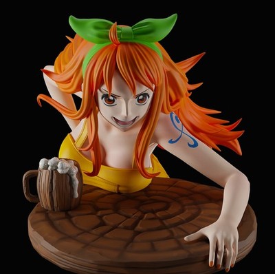 Nami One Piece | Garage Kit DIY Figur Statue BEMALT 3D Modell
