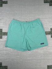 Patagonia Baggies Shorts Mens Large Green Quick Drying Durable Water Repellent