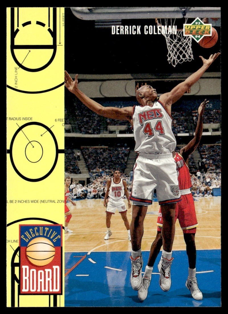 1993-94 Upper Deck Derrick Coleman New Jersey Nets #428