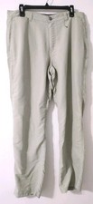 REI Co-op Mens 36x32 Straight Leg Pants Beige Outdoor Camp