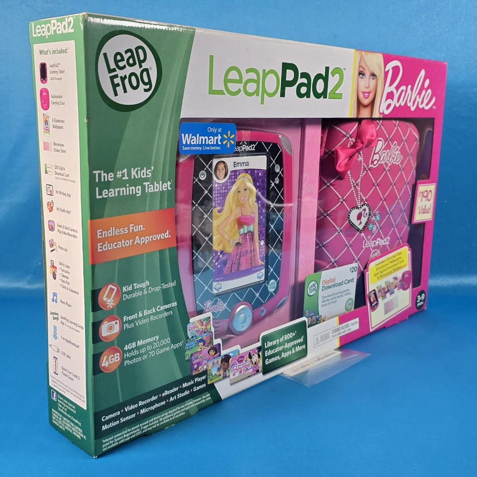 LeapFrog LeapPad2 Explorer Totally Barbie Bundle *Discontinued* Factory Sealed - Image 4 of 4