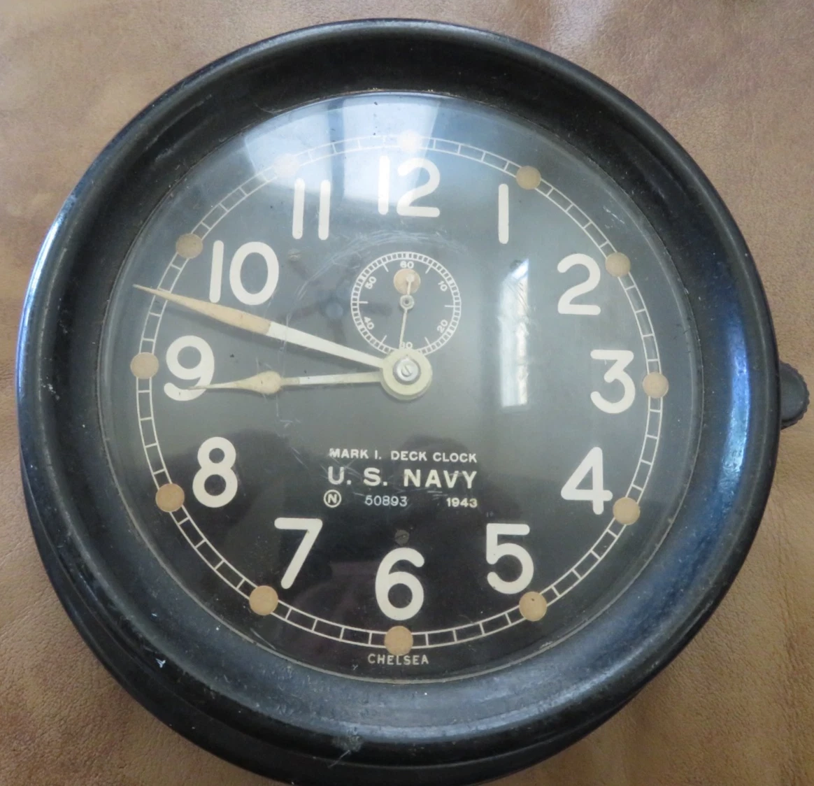 Chelsea US Navy Deck Clock Antique Maritime Clocks for sale | eBay