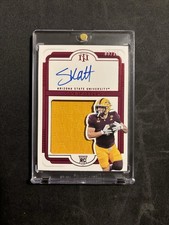 2025 Panini National Treasures Collegiate Cam Skattebo RPA 05/11