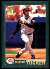 Michael Tucker 2001 Topps #703 Reds MLB READ FREE SHIPPING AutographDen