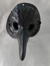 Spirit Halloween Adult Crow Raven Costume Masquerade Mask One Size Head Strap