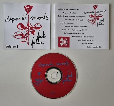 Depeche Mode - Fast Fashion vol. 1, Remix CD, Very rare!
