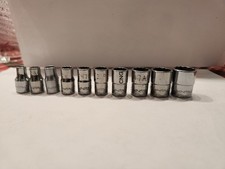 10 Pc. Snap-on TMD Socket Set 1/4