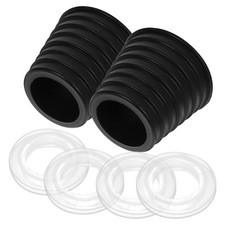  2 Sets Garden Table Parasol Hole Plug Rubber Umbrella Cone Wedge