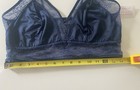 Auden Royal Blue Lace Unlined Bralette Size Large — photo 3