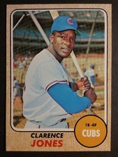 1968 TOPPS BASEBALL #506 CLARENCE JONES CUBS HIGH NUMBER NM-MT
