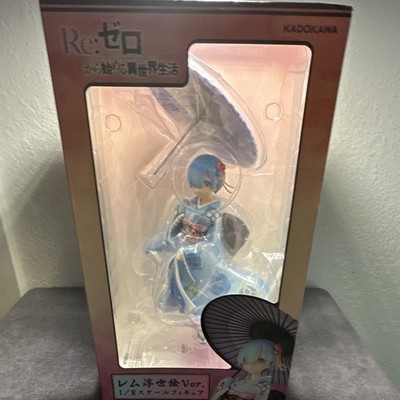 KADOKAWA Re:Zero Rem Ukiyo-e Ver. 1/8 Scale Anime & Manga Figure