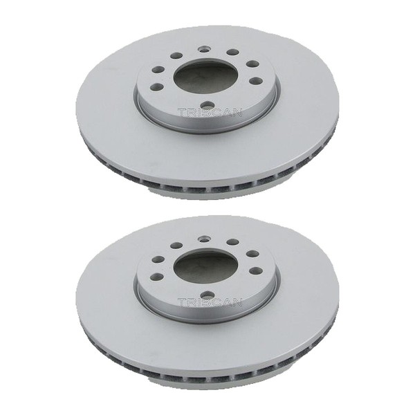 2 Bremsscheiben Voll Ø 278 Mm Triscan Passend FüR U.A. Chevrolet Trans-image