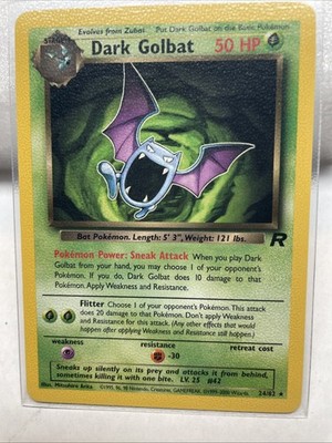 Dark Golbat 24/82 Team Rocket Regular