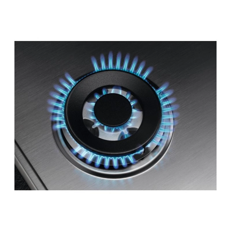 AEG 949 640 849 piano cottura Argento Da incasso 60 cm Gas 4 Fornello(i) - Immagine 2 di 4