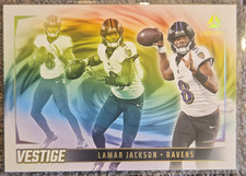 Panini 2024 Luminance Vestige Insert Lamar Jackson #VES-LJN Ravens NFL