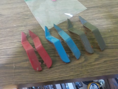 vintage tonka big jeep set of 3 fenders for parts - Picture 3 of 7