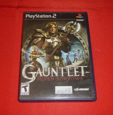 Gauntlet Seven Sorrows (Sony PlayStation 2, 2005 PS2)-Complete