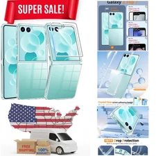 Clear Bumper Case for Galaxy Z Flip 7 - 10FT Drop Protection & Anti-Yellowing