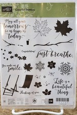 Stampin' Up COLORFUL SEASONS Stamp Set - Retired
