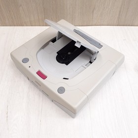 Japanese Sega Saturn White Console bundle with 3 Dating Simulation Games tested