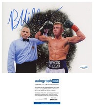 BOXER BRYCE MILLS SIGNED AUTOGRAPHED 8x10 PHOTO PICTURE ACOA COA