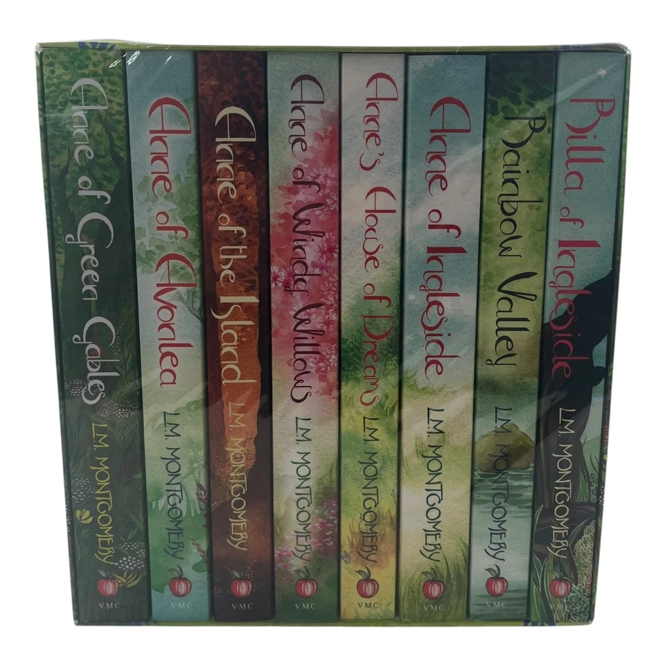 L.M. Montgomery Complete Anne of Green Gables Collection 8 Books New Sealed Foto 3 de 4