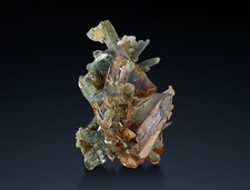 Brookite with Chlorite Quartz • Pakistan • 4.5cm • Rare